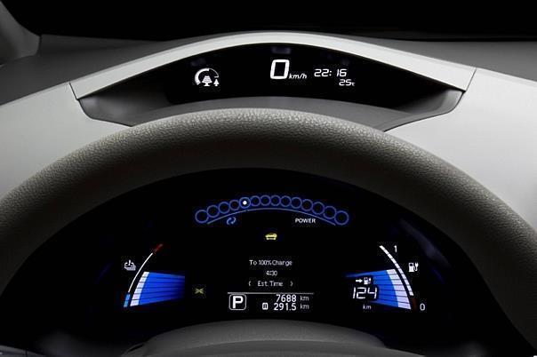 Den genauen Ladezustand des LEAF kann sein Fahrer auch über Smartphone oder PC abrufen. Foto: Nissan/Auto-Reporter.NET